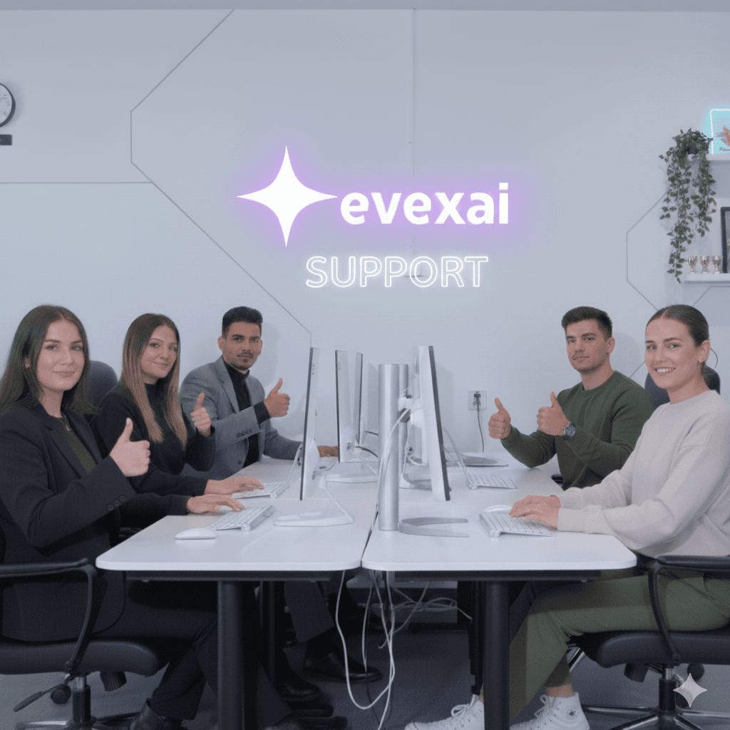 Team collaborating in modern office